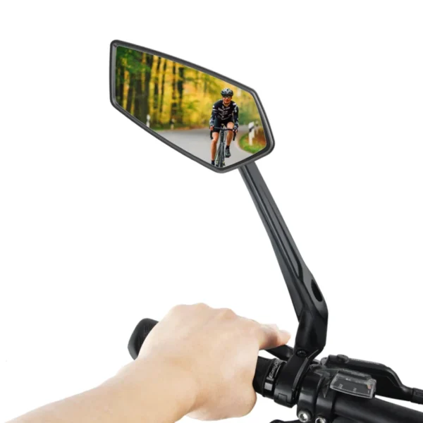 DELUXE BICYCLE HANDLE BAR SIDE MIRROR SET - Image 2